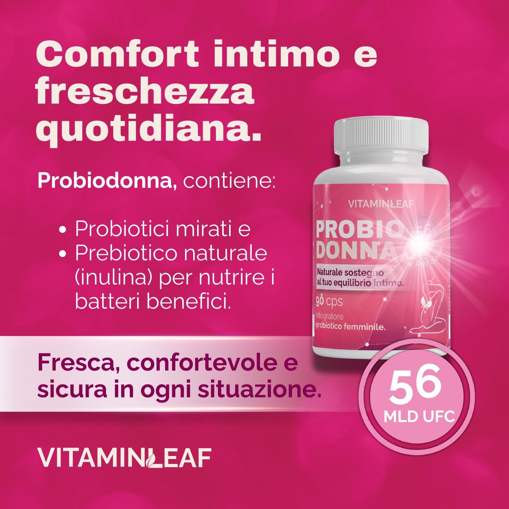 Probiodonna – Equilibrio Intestinale e Benessere Femminile Quotidiano - VitaminLeaf